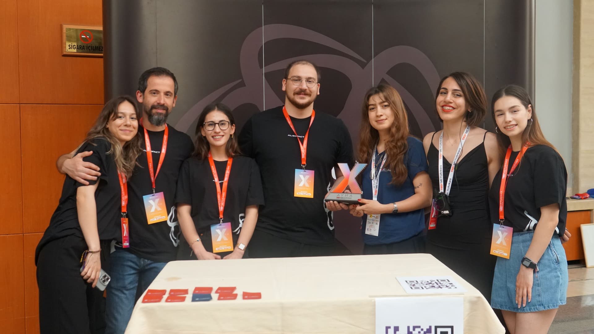 ALGOFACT team at an event